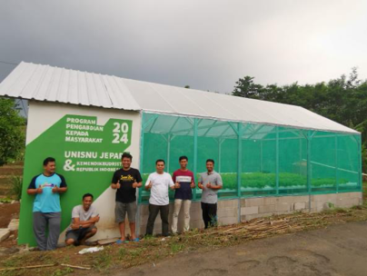 Greenhouse Hidroponik di Sumanding Raup Rp4,8 Juta untuk Selada 160 kg